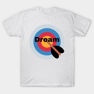 dream red archery target illustration T-Shirt